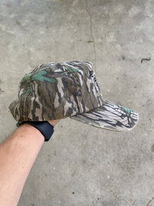 Vintage Mossy Oak Green Leaf Argo Snapback 🇺🇸