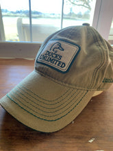 Load image into Gallery viewer, Benton County Ducks Unlimited Canvas Cap with adjustable back