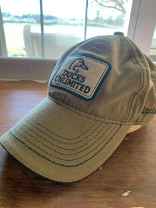 Benton County Ducks Unlimited Canvas Cap with adjustable back