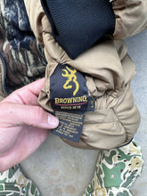 Load image into Gallery viewer, Vintage Browning Mossy Oak Treestand Goose Down Puffer Reversible Jacket (M/L)