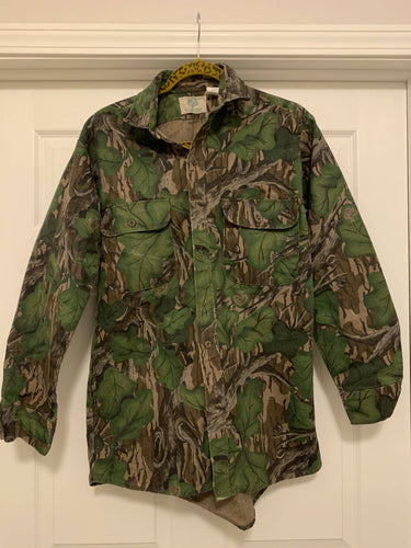 Mossy Oak Full Foliage Button Up (M)🇺🇸