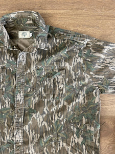 Original Mossy Oak Greenleaf Button Down Shirt (XXL)🇺🇸