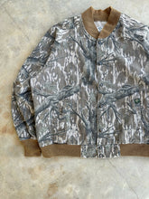 Load image into Gallery viewer, Vintage Mossy Oak Treestand Camo Bomber Jacket (XL)🇺🇸