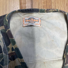 Load image into Gallery viewer, Vintage 1970s SafTBak Old School Camo Field Vest (L)🇺🇸