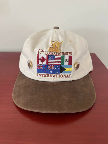 90’s Ducks Unlimited International Hat w/ Pins