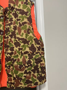 Duck Camo orange vest (M)