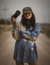 Load image into Gallery viewer, Remington Pheasants Forever Denim Button Up Shirt (L/XL)