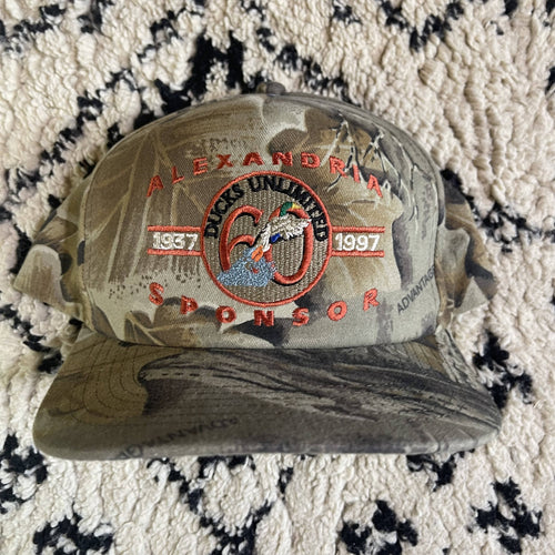 Rare Ducks Unlimited 1997 60 year Anniversary Hat