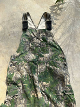 Load image into Gallery viewer, Vintage Jerzees Mossy Oak Shadowleaf Camo Overalls (XXL)