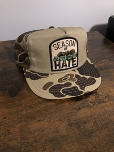 Season of Hate Vintage Camo Hat