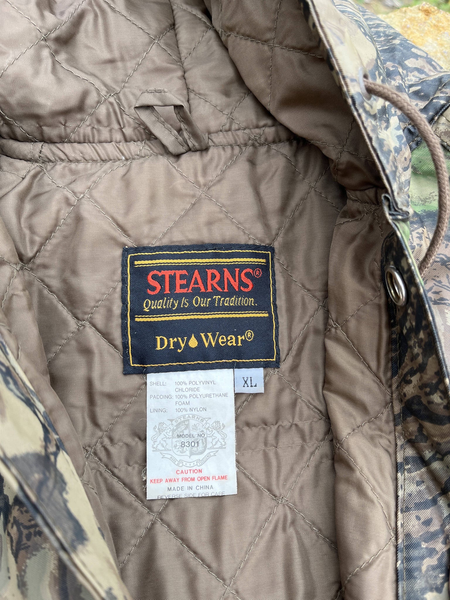 Stearns clearance dry wear