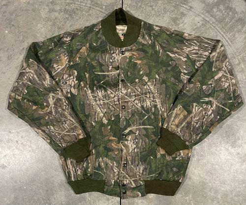 Mossy Oak Shadowleaf Bomber Jacket (M)