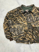 Load image into Gallery viewer, Vintage Mossy Oak Shadowgrass Camo Zip Up (XXL)