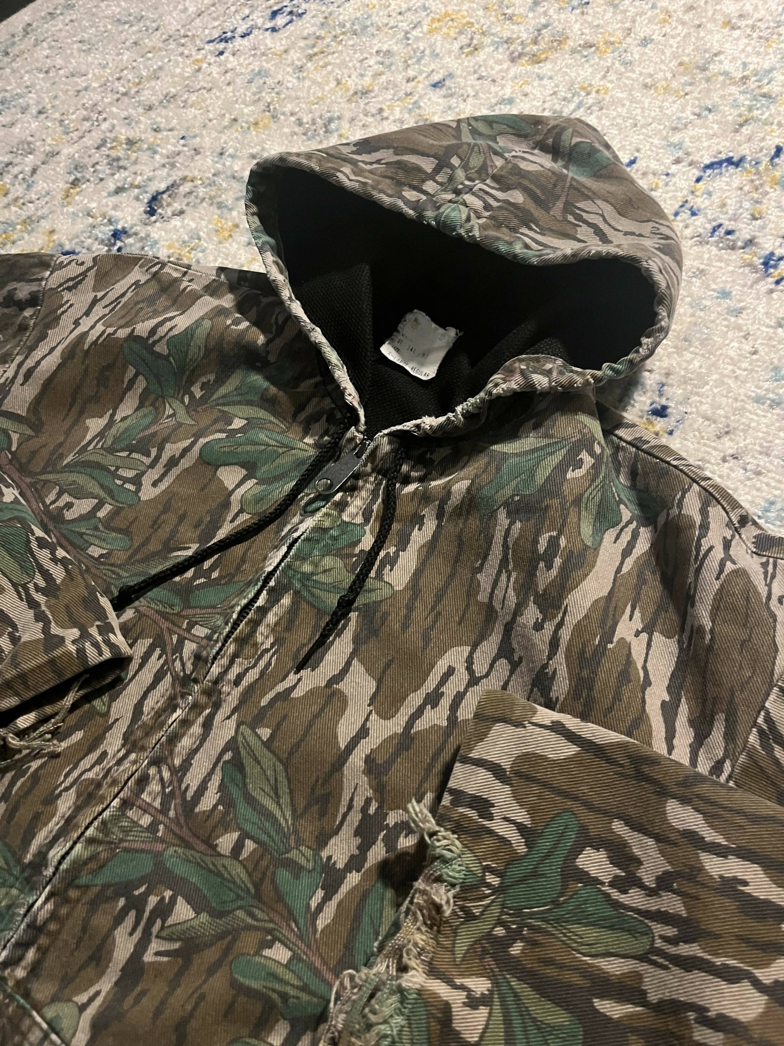 Mossy Oak Felpa con Cappuccio Vintage Mimetica da Uomo Mossy Oak Felpa con Cappuccio Vintage Mimetica da Uomo