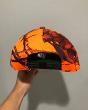 Load image into Gallery viewer, 1998 Mossy Oak Intrench Hunter’s Orange Camo Snapback