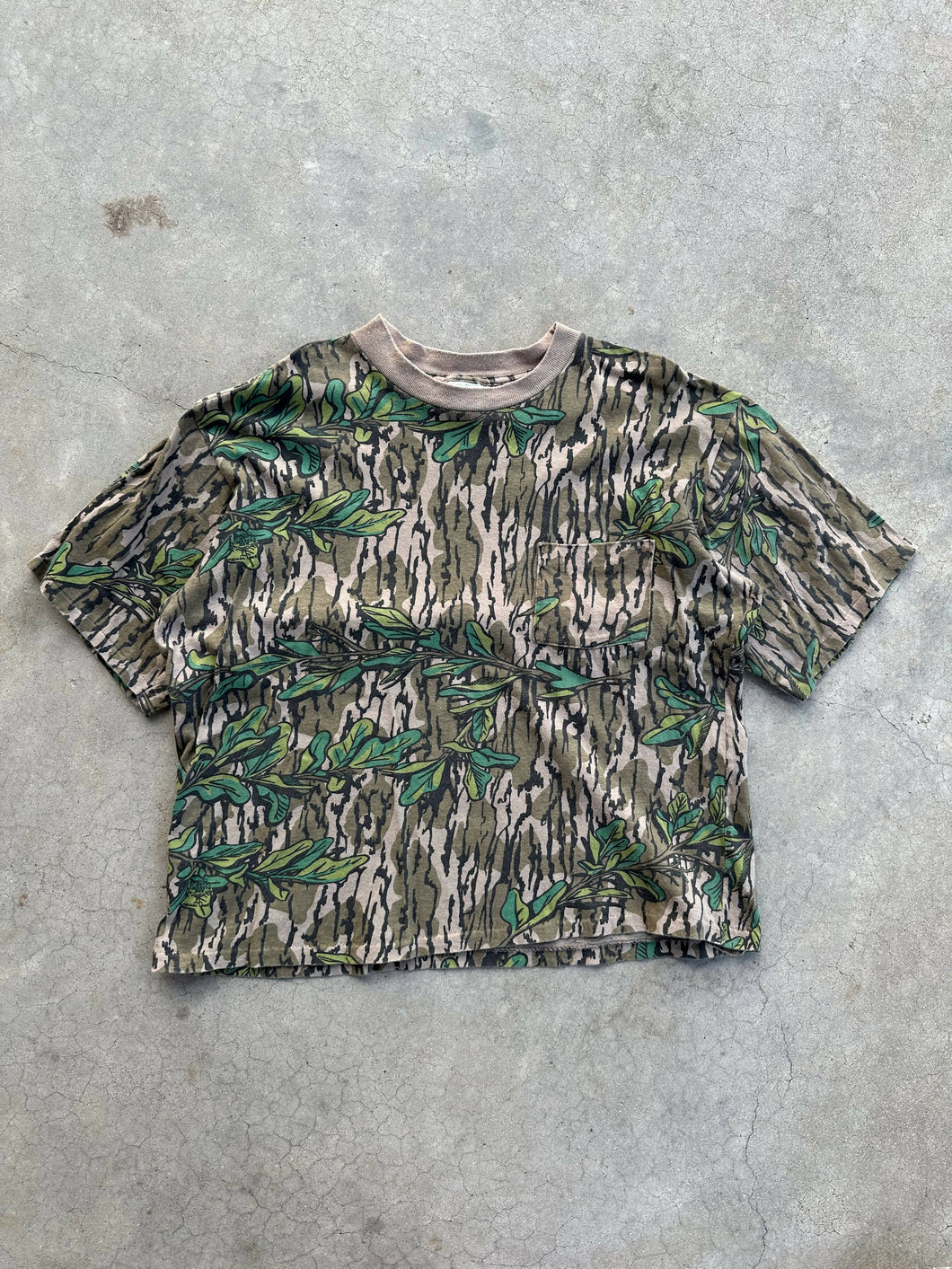 Vintage Mossy Oak Green Leaf T-Shirt (M/L) – Camoretro