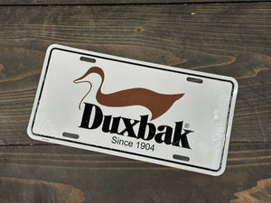 Duxbak Logo Auto Plate