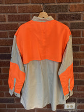 Load image into Gallery viewer, Orvis Blaze Orange and Khaki Button Down from U. S. Senator&#39;s John Thune Campaign