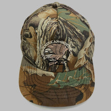 Load image into Gallery viewer, VTG CAMO NORTH AMERICAN HUNTiNG CLUB HAT